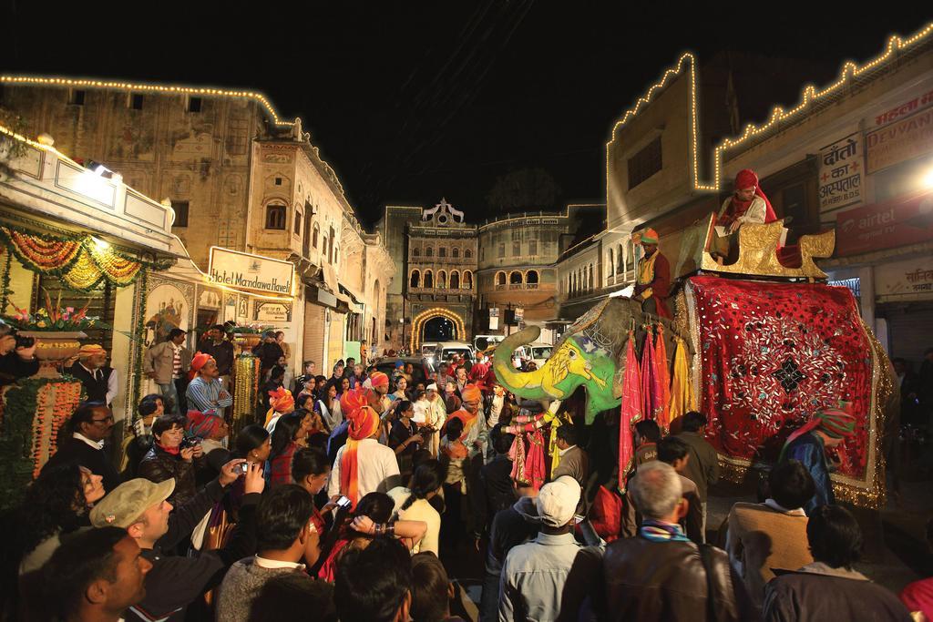 Hotel Radhika Haveli, Mandawa Exterior photo